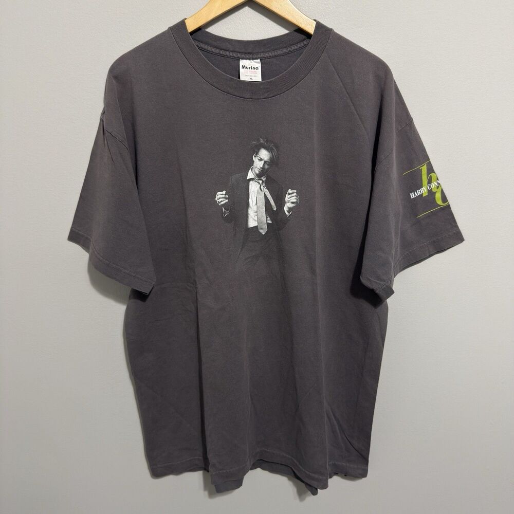 Vintage Harry Connick Jr Single Stitch Murina T Shirt XL Tour Tee